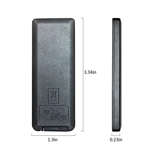 Geesio Remote Control for Bose Soundbar 300 | Infrared & App Pairing, Black thumbnail 5