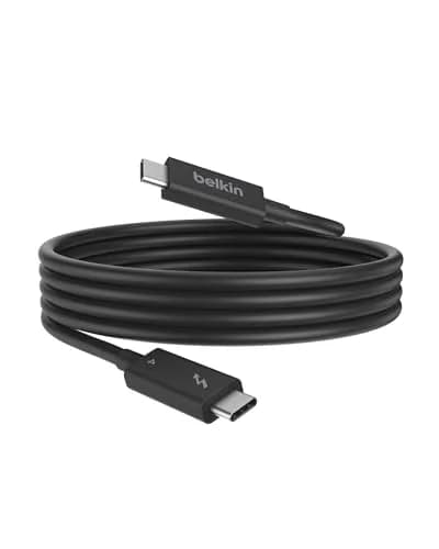 Belkin Thunderbolt 4 Cable 2M | 100W PD, USB4 Compliant, Fast Data & Video Transfer thumbnail 1