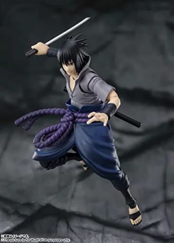 TAMASHII NATIONS Sasuke Uchiha Action Figure 15cm (5.9") | Naruto Shippuden Licensed Collectible thumbnail 4
