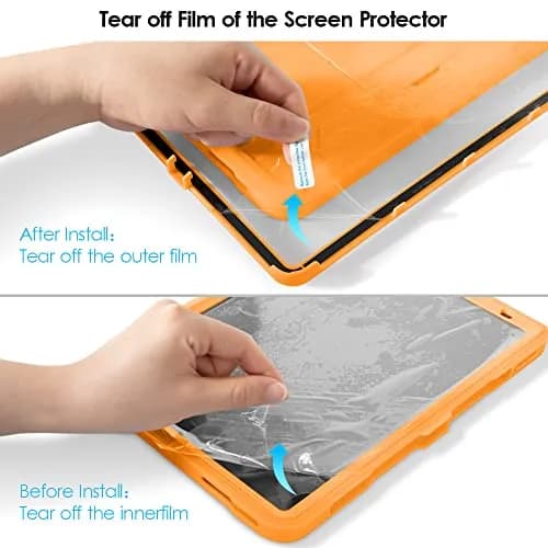 DTTO Portable Electronic Device Cover for iPad Pro 11" 2020-2022 | Shock-Resistant Orange thumbnail 8