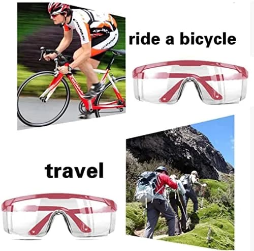 mozeeda 5-Pack Safety Goggles for Men & Women | Over-Glasses Fit, Anti-Fog, Anti-Scratch, Impact-Resistant thumbnail 8