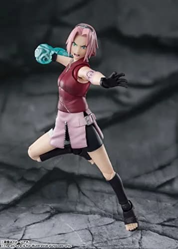 TAMASHII NATIONS Naruto Shippuden Sakura Haruno Action Figure 15cm (5.9in) | Inheritor of Tsunade's Indominable Will thumbnail 6