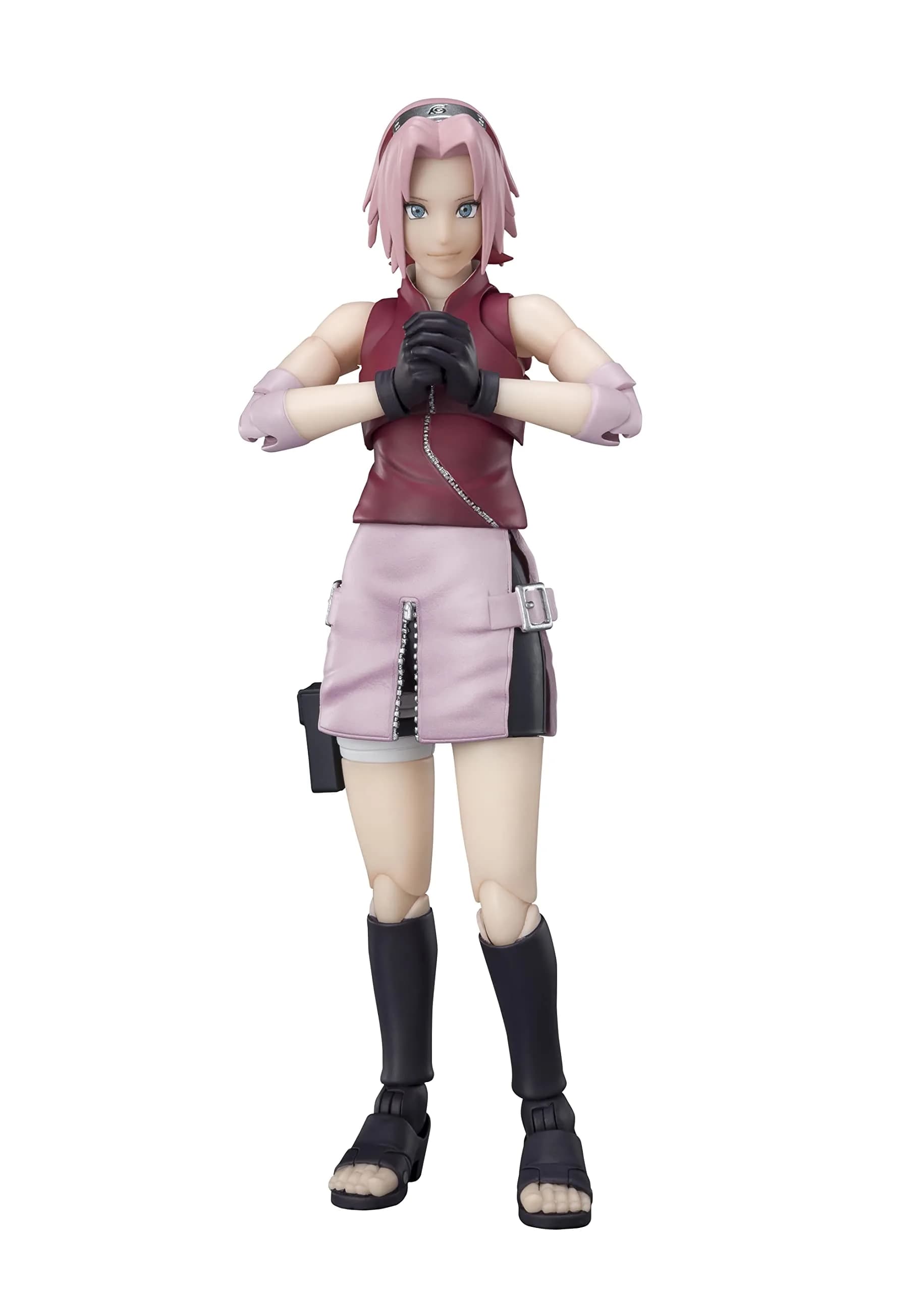 TAMASHII NATIONS Naruto Shippuden Sakura Haruno Action Figure 15cm (5.9in) | Inheritor of Tsunade's Indominable Will — Sakura Haruno -Inheritor of Tsunade's Indominable Will