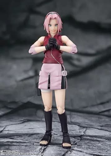 TAMASHII NATIONS Naruto Shippuden Sakura Haruno Action Figure 15cm (5.9in) | Inheritor of Tsunade's Indominable Will thumbnail 2