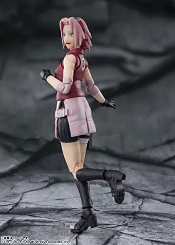 TAMASHII NATIONS Naruto Shippuden Sakura Haruno Action Figure 15cm (5.9in) | Inheritor of Tsunade's Indominable Will thumbnail 3