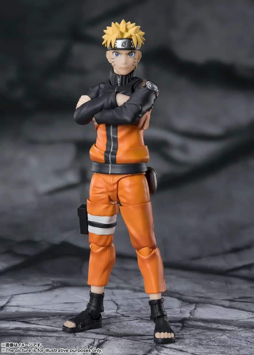 TAMASHII NATIONS Naruto Shippuden Naruto Uzumaki Action Figure 14 cm (5.5") | Authentic USA Import thumbnail 4