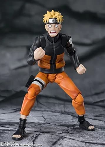 TAMASHII NATIONS Naruto Shippuden Naruto Uzumaki Action Figure 14 cm (5.5") | Authentic USA Import thumbnail 7