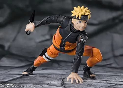 TAMASHII NATIONS Naruto Shippuden Naruto Uzumaki Action Figure 14 cm (5.5") | Authentic USA Import thumbnail 3