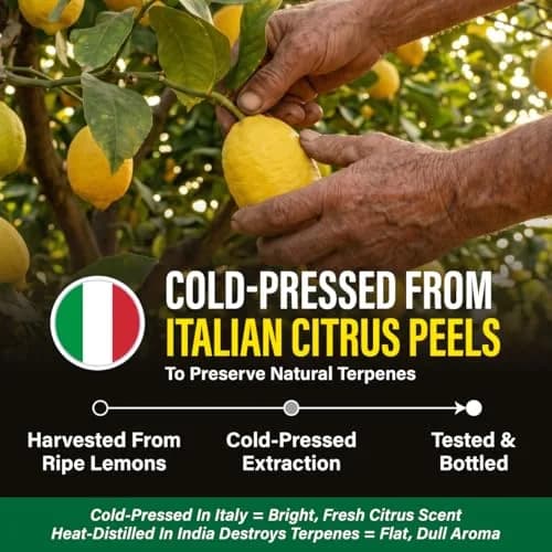 KUKKA Essential Oils Lemon Essential Oil 118ml (4 Fl Oz) | Pure Natural Oil for Skin, Cleaning, Diffuser & DIY thumbnail 5