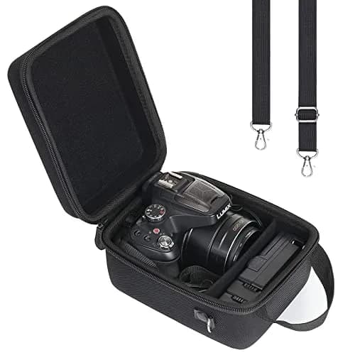 Aenllosi Hard Camera Case for Panasonic LUMIX FZ80D/FZ80/FZ70 4K Digital Camera, 19cm (7.5in) | Water-Resistant & Shockproof thumbnail 1