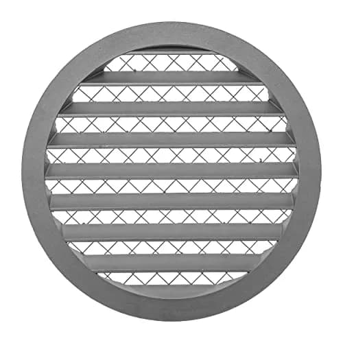 Repa Market 8 Inch (20.32 cm) Heavy-Duty Aluminum Alloy Gable Vent | Outdoor Air Return Grille with Mesh Screen thumbnail 1