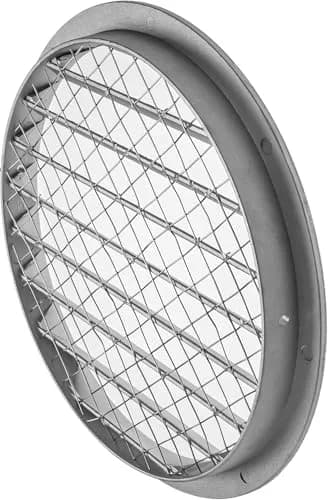 Repa Market 8 Inch (20.32 cm) Heavy-Duty Aluminum Alloy Gable Vent | Outdoor Air Return Grille with Mesh Screen thumbnail 7