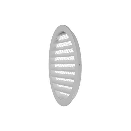 Repa Market 10 Inch (25.4 cm) White Aluminum Alloy Gable Vent with Mesh Screen | Heavy-Duty Outdoor Air Return Grille thumbnail 8
