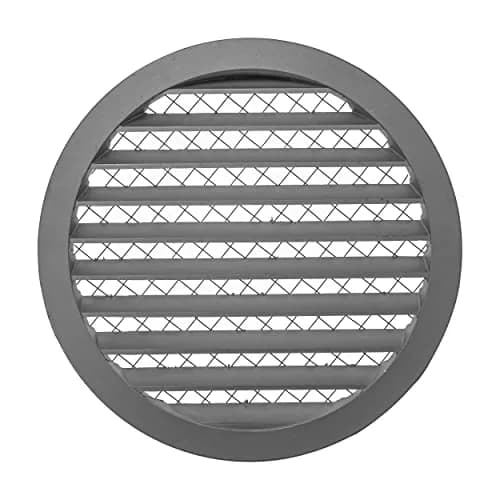 Repa Market 10 Inch (25.4 cm) Aluminum Alloy Gable Vent with Mesh Screen | HVAC Air Return Grille thumbnail 1