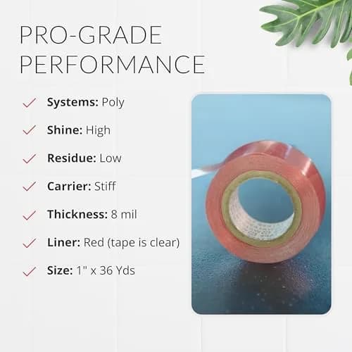 Walker Tape Sensi-Tak Hairpiece Roll 1" x 36 Yards | Extended Wear Wig Adhesive for Poly Systems thumbnail 3