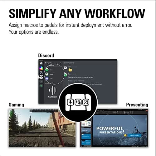 Elgato Stream Deck Pedal, 3 Hands-Free Macro Footswitches | Customizable, Hands-Free Control for Streaming & Apps thumbnail 6