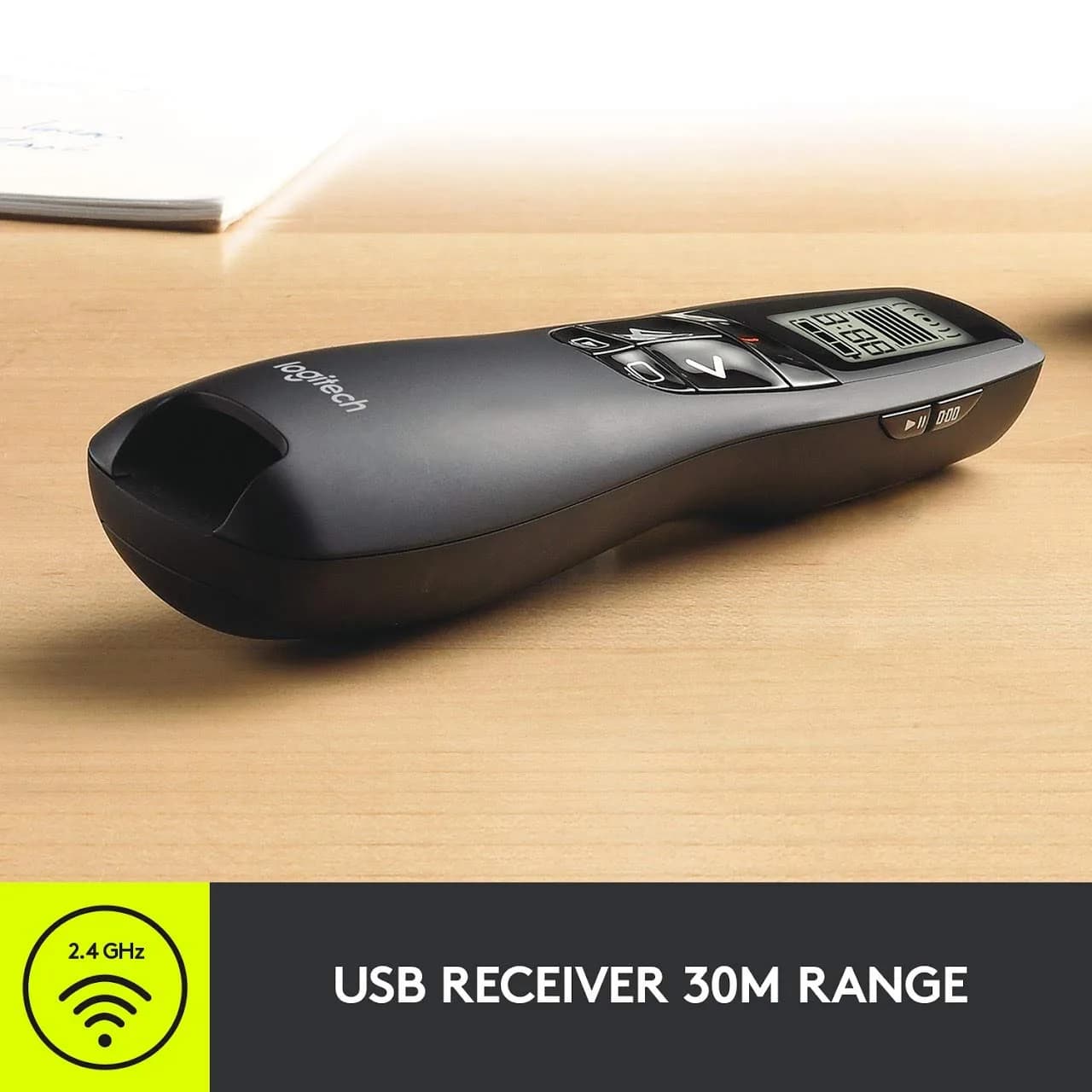 Logitech Wireless Presenter R400 with Laser Pointer - view 4