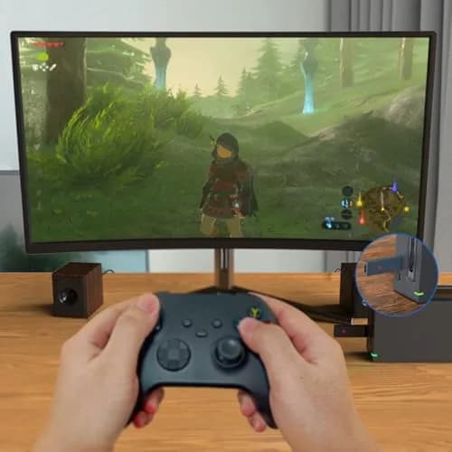 Mayflash Magic NS 2 Wireless Bluetooth USB Adapter for Switch & PC | Supports Xbox & PS5 Controllers thumbnail 4