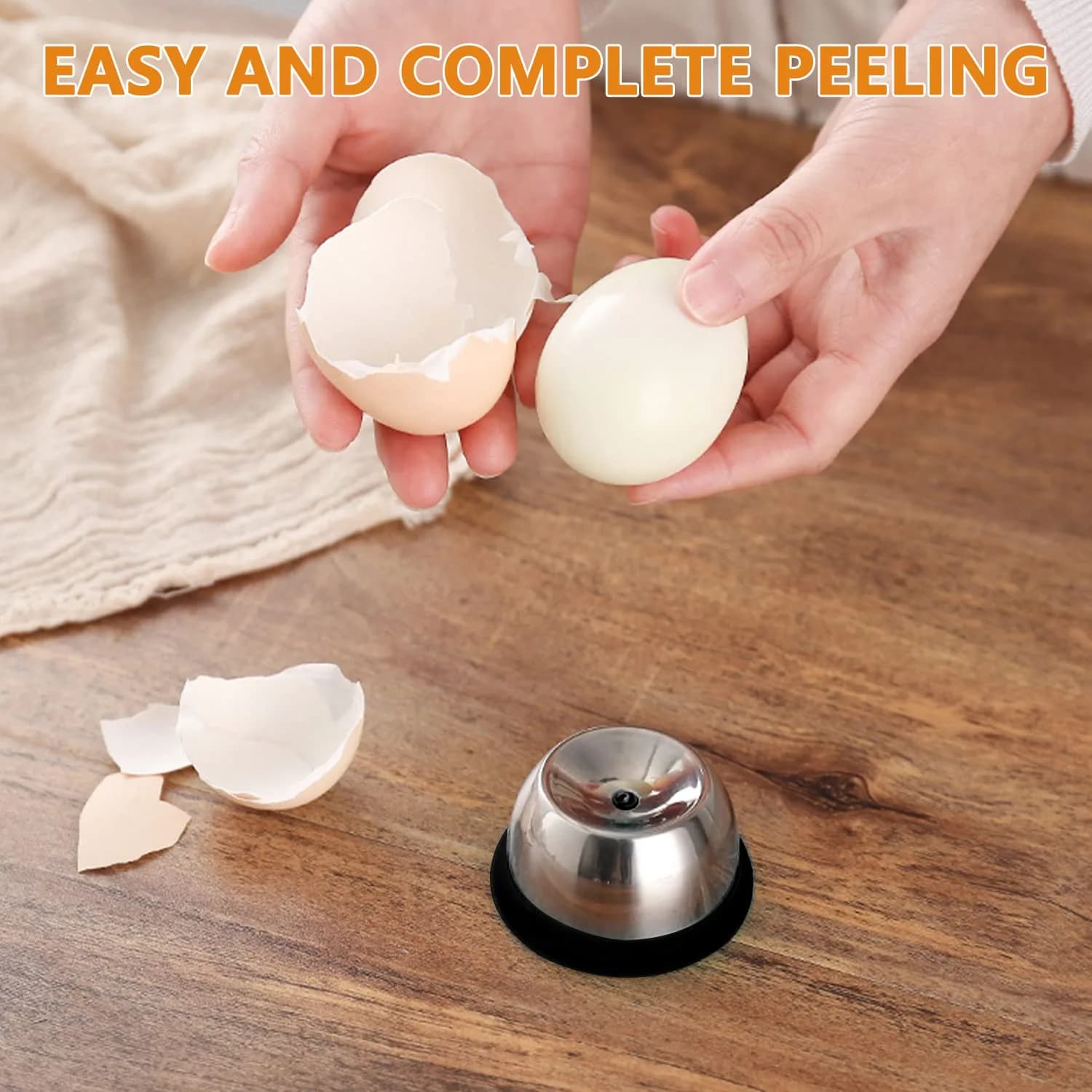 MIATTCLD Egg Piercer Stainless Steel Needle Egg Punch Tool | 3.2cm (1.26in) Diameter - view 3