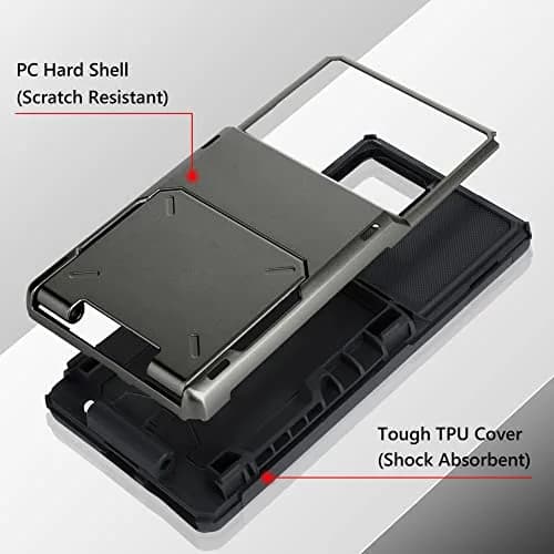 Marphe Wallet Case for Samsung Galaxy S22 Ultra | Card Slot & Heavy Duty Protection thumbnail 2