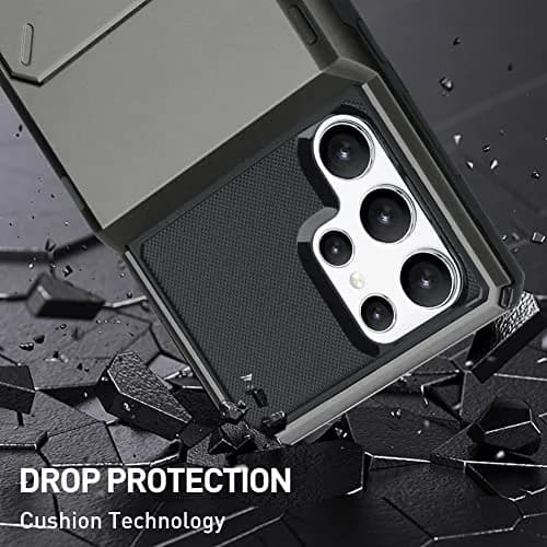 Marphe Wallet Case for Samsung Galaxy S22 Ultra | Card Slot & Heavy Duty Protection thumbnail 3