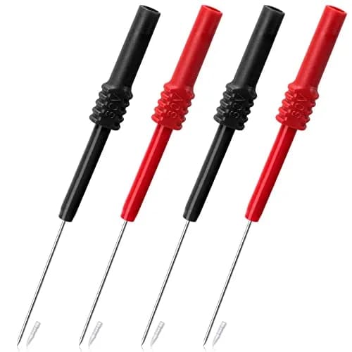 OIIKI 4 PCS Flexible Back Probe Pins | Bendable PVC Test Probes for Automotive & Electrical Testing thumbnail 1