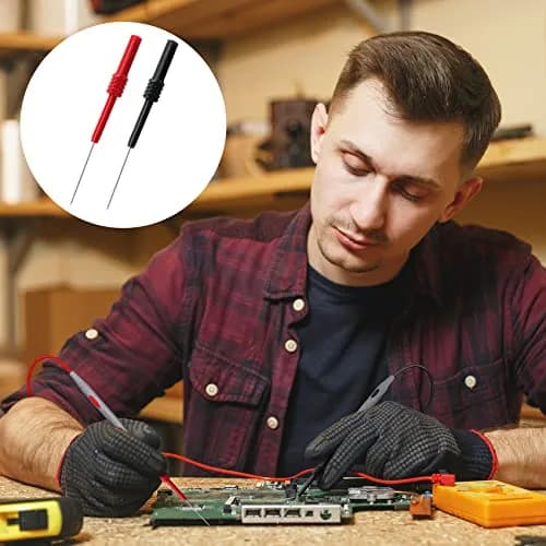 OIIKI 4 PCS Flexible Back Probe Pins | Bendable PVC Test Probes for Automotive & Electrical Testing thumbnail 7