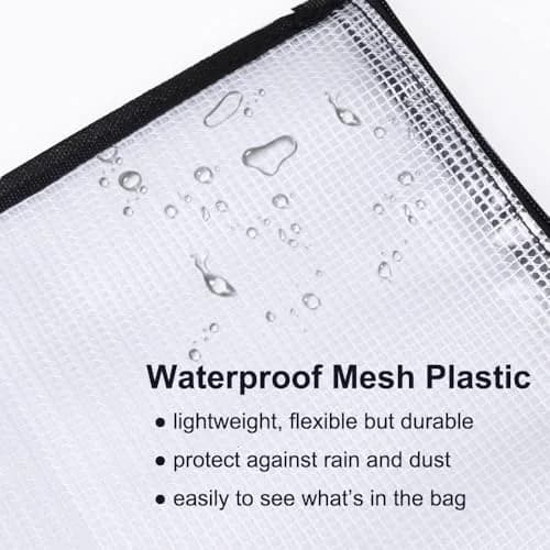 Opret Art Portfolio Bags 19x25 Inch Waterproof Vinyl with Handle and Zipper | Spacious & Durable for Artists thumbnail 4