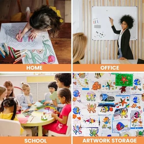 Opret Art Portfolio Bags 19x25 Inch Waterproof Vinyl with Handle and Zipper | Spacious & Durable for Artists thumbnail 6
