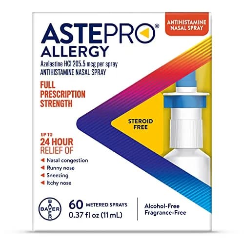 Astepro 60 Spray | Unflavored Nasal Relief for Allergies | 1 Count thumbnail 1