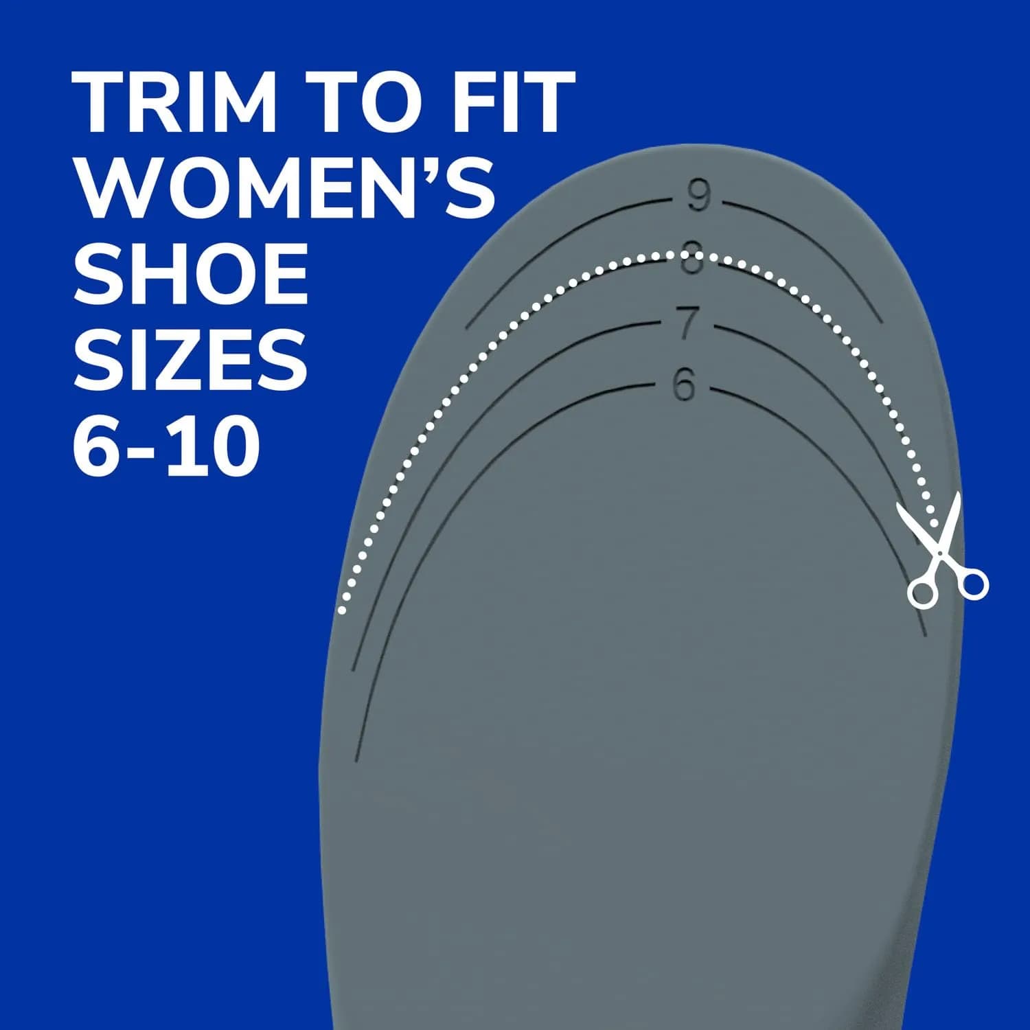 Dr. Scholl's Stability Support Insoles for Women, Size 6-10 (170g / 5.9oz) | FDA Approved Arch Support - view 7