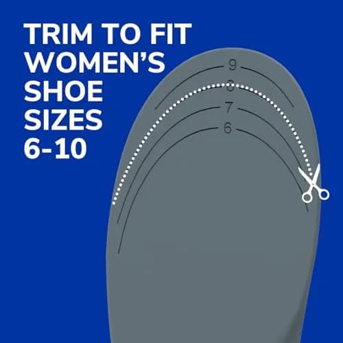 Dr. Scholl's Stability Support Insoles for Women, Size 6-10 (170g / 5.9oz) | FDA Approved Arch Support thumbnail 7