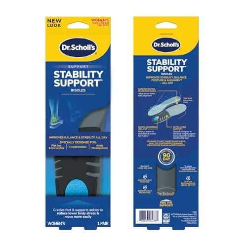 Dr. Scholl's Stability Support Insoles for Women, Size 6-10 (170g / 5.9oz) | FDA Approved Arch Support thumbnail 9
