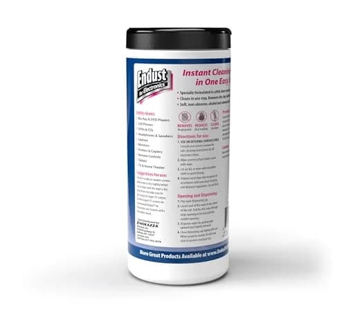 Norazza Surface Cleaning Wipes 140 Count | Alcohol & Ammonia Free Screen & Electronics Cleaner thumbnail 2