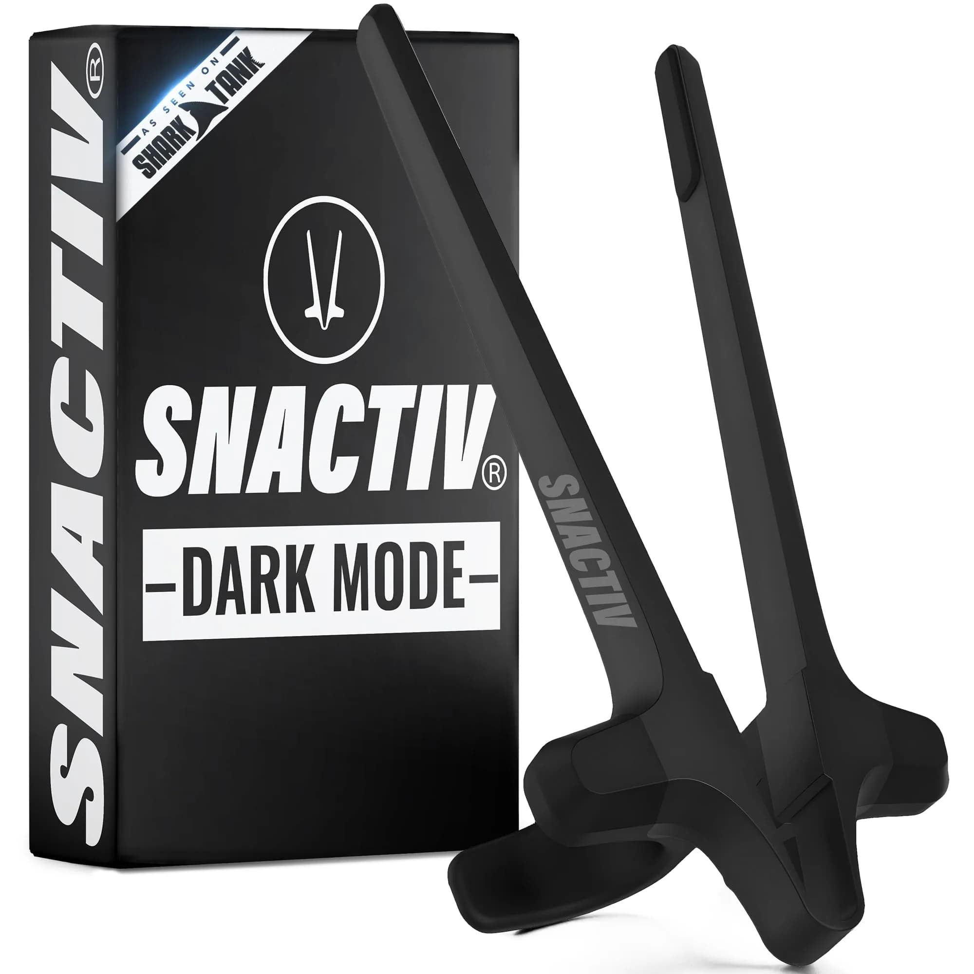 SNACTIV PRO Finger Chopsticks for Gamers - Black, 1 Unit | Mess-Free Snacking Solution — Dark Mode