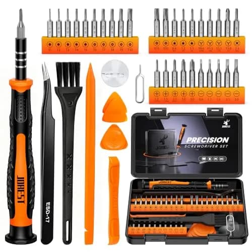 Jorest 40-Piece Precision Screwdriver Set with S2 Steel Bits & Accessories | For Electronics & Gadgets thumbnail 1