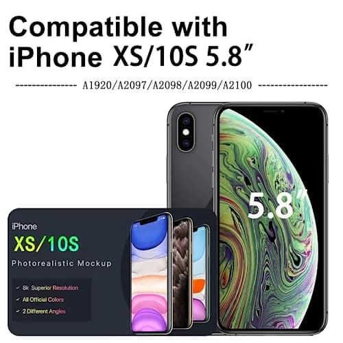 SIMDOG iPhone XS Screen Replacement Kit 5.8" Full HD | HD Display with 3D Touch & True Tone Programmable thumbnail 2