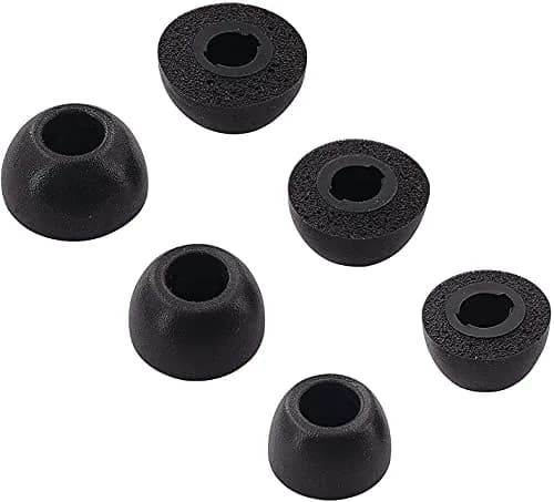 ALXCD Foam Eartips Compatible with Sony WF-1000XM4 Earbuds, S/M/L | Soft Memory Foam Ear Tips for Noise Isolation thumbnail 1