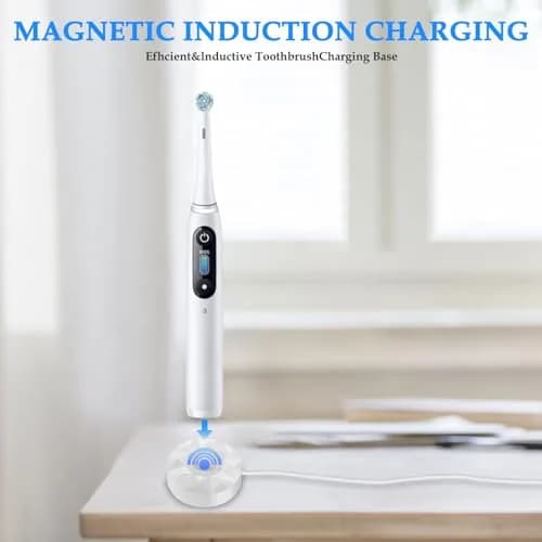 MULTIM Magnetic Charging Base for Oral-B iO Series 7 8 9 Electric Toothbrush, 2.5W | IPX7 Waterproof thumbnail 4