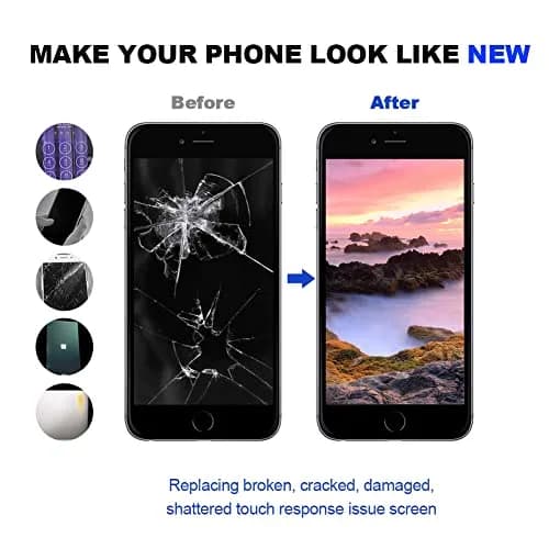 SIMDOG iPhone 8 Plus Screen Replacement 5.5 Inch Black | Incell Technology LCD Digitizer Assembly with Repair Tools thumbnail 4