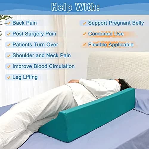 Mistuki Detachable Wedge Pillow for Side Sleepers & Bedridden Patients 86.4cm (34.2 inches) | Prevents Bedsores & Pressure Ulcers thumbnail 6