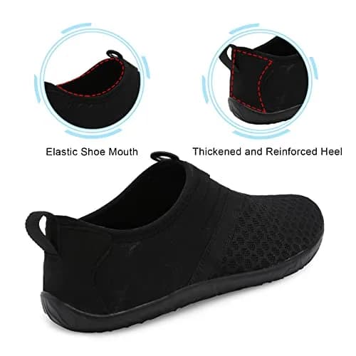 Spesoul Water Shoes Breathable Quick Dry Barefoot Aqua Socks for Pool & Beach 8-9 Women/6.5-7 Men | Outdoor Water Sports thumbnail 5