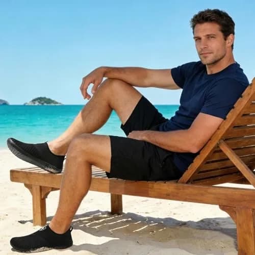 Spesoul Water Shoes Breathable Quick Dry Barefoot Aqua Socks for Pool & Beach 8-9 Women/6.5-7 Men | Outdoor Water Sports thumbnail 2