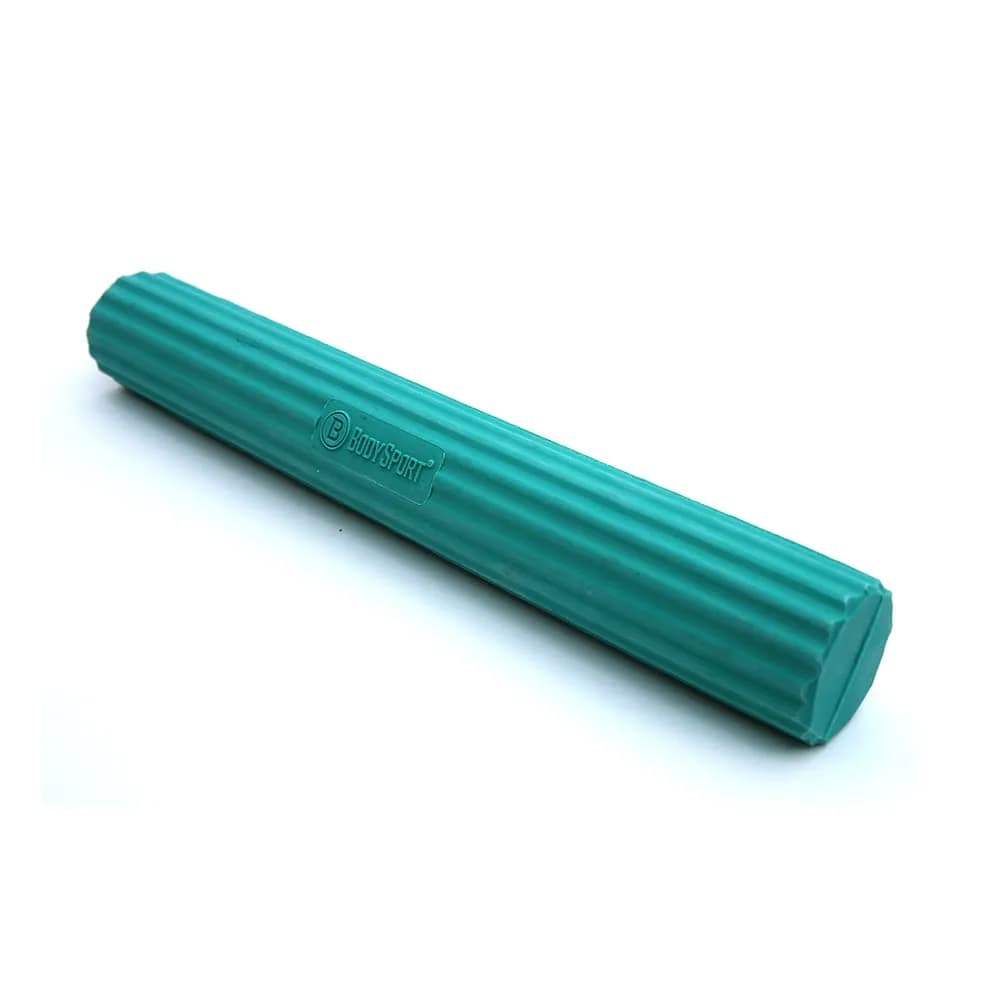 Body Sport Twist & Flex Bar, Green, Medium, 15 lb | Resistance Training for Grip & Strength — Green (Medium Resistance)