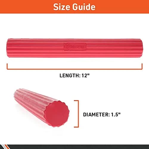 Body Sport Twist & Flex Bar, Red, 11 lb | Resistance for Arm & Elbow Recovery thumbnail 4