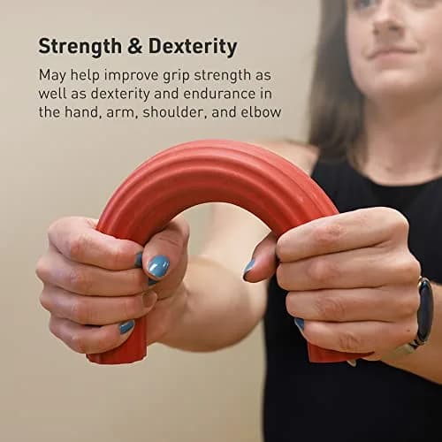 Body Sport Twist & Flex Bar, Red, 11 lb | Resistance for Arm & Elbow Recovery thumbnail 6