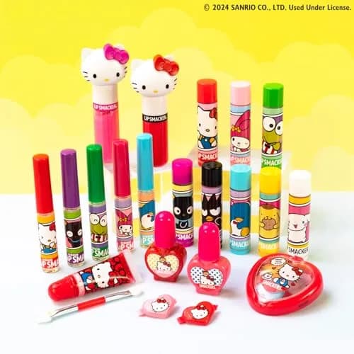 Lip Smacker Sanrio Hello Kitty Flavored Liquid Lip Gloss Set of 5 | 0.45 Fl Oz (13.3 ml) | Cruelty-Free thumbnail 3