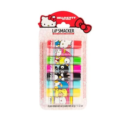 Lip Smacker Hello Kitty and Friends 8 Count Flavored Lip Balm Party Pack thumbnail 1