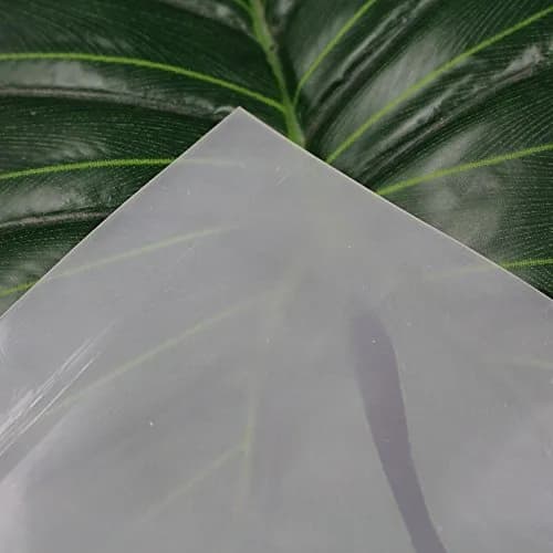 LMS Translucent Silicone Rubber Sheet 1mm (0.039") x 305mm (12") x 305mm (12") | High Temp & Ozone Resistant thumbnail 2