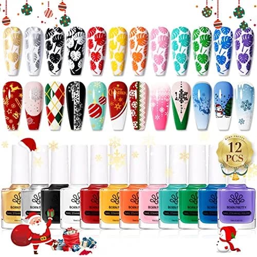 Born Pretty 12 Colors Gel Nail Polish Set | Perfect Transfer & Long-Lasting Manicure thumbnail 1